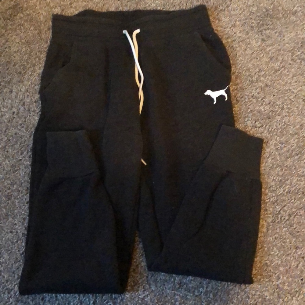 Grey PINK joggers